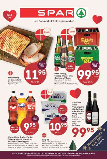 SPAR tilbudsavis  - 12.12.2025 - 18.12.2025.