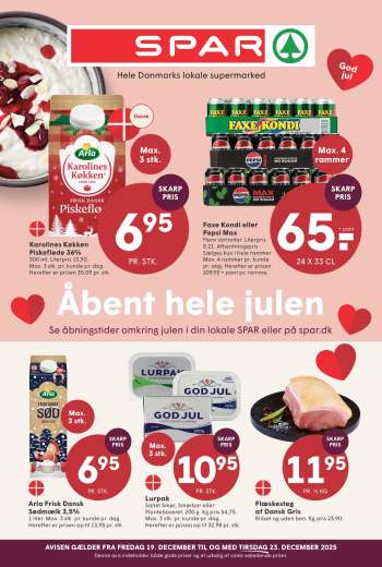 SPAR tilbudsavis  - 19.12.2025 - 23.12.2025.