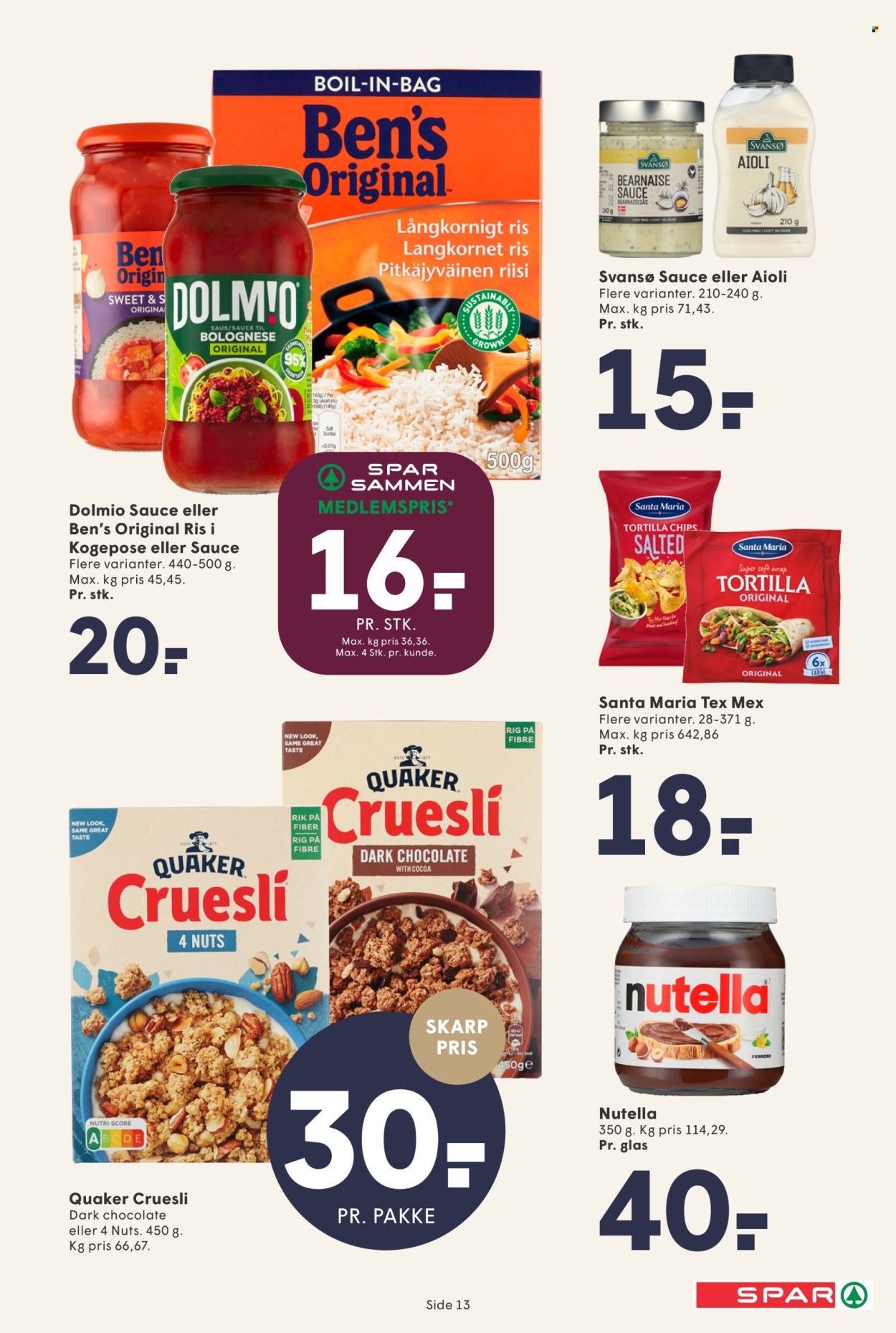SPAR tilbud - 27.12.2025 - 31.12.2025. Side 13