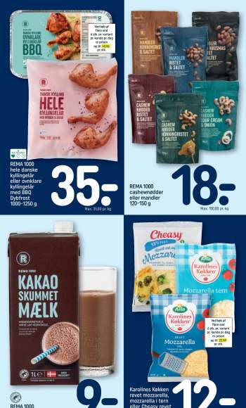 thumbnail - REMA 1000 cashewnødder eller mandler
