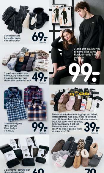 thumbnail - Thermo strømpebuks eller leggings str. XXS-XL