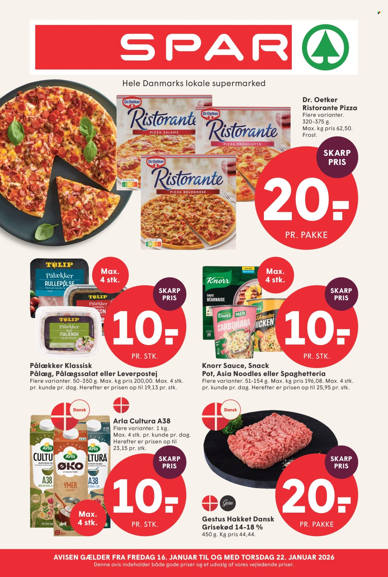 SPAR tilbud - 16.1.2026 - 22.1.2026. Side 1