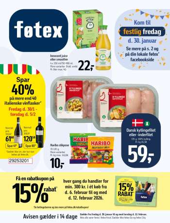 føtex tilbudsavis  - 30.1.2026 - 12.2.2026.