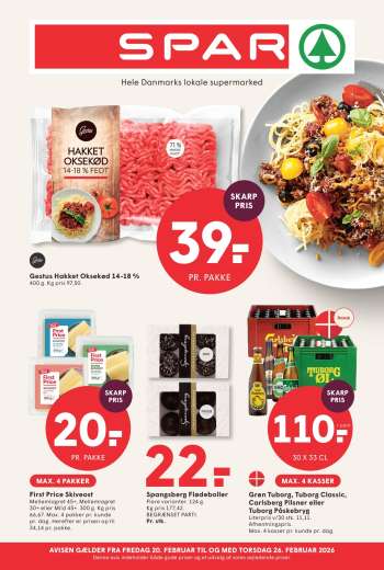 SPAR tilbudsavis  - 20.2.2026 - 26.2.2026.