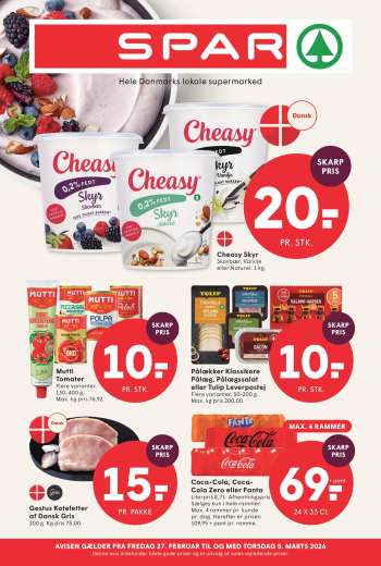 SPAR tilbudsavis  - 27.2.2026 - 5.3.2026.