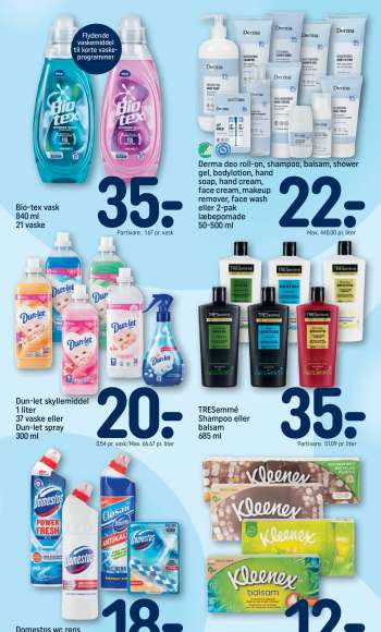 thumbnail - Derma deo roll-on, shampoo, balsam, shower gel, bodylotion, hand soap, hand cream, face cream, makeup remover, face wash eller 2-pak læbepomade