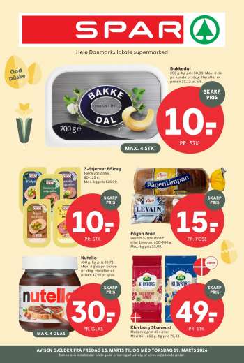 SPAR tilbudsavis  - 13.3.2026 - 19.3.2026.