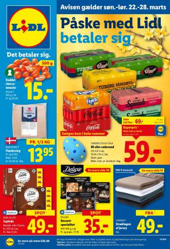 Lidl tilbudsavis  - 22.3.2026 - 28.3.2026.