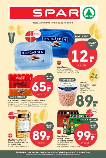 SPAR tilbudsavis  - 20.3.2026 - 26.3.2026.