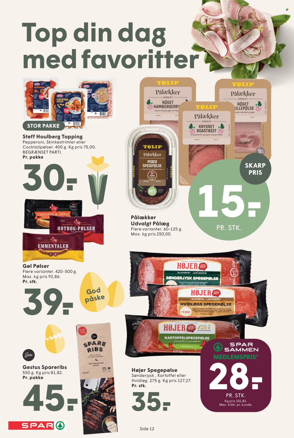 SPAR tilbud - 27.3.2026 - 4.4.2026. Side 12