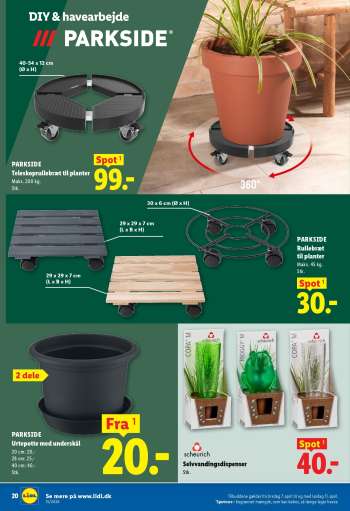 thumbnail - PARKSIDE Rullebræt til planter