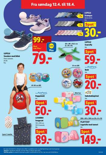 thumbnail - LUPILU Sneakers med blink