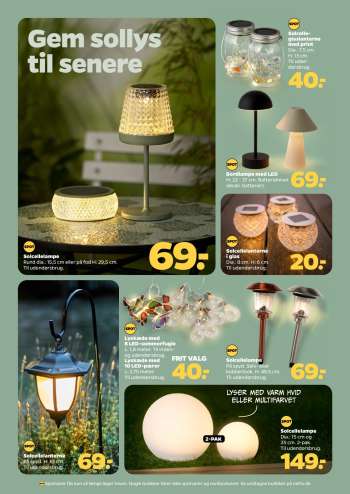 thumbnail - Bordlampe med LED