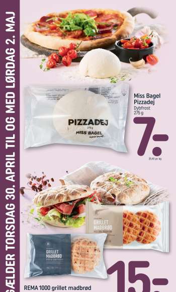 thumbnail - Miss Bagel pizzadej