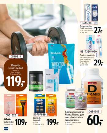 thumbnail - Yummylab vitaminer, Fitness Pharma gummies eller Lekaforn maxi/gummies