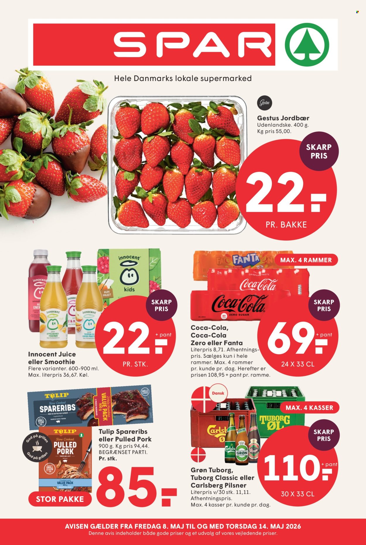 SPAR tilbud - 8.5.2026 - 14.5.2026. Side 1