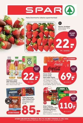 SPAR tilbudsavis  - 8.5.2026 - 14.5.2026.