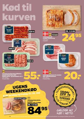 thumbnail - Velsmag marineret XL kotelet eller nakkekoteletter