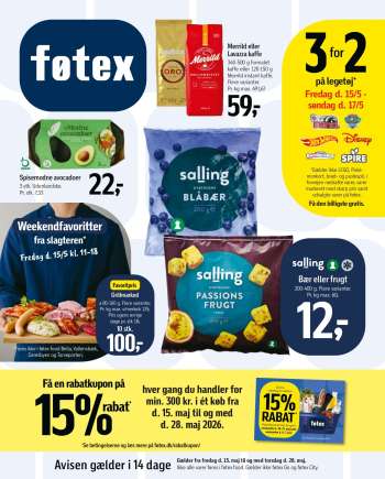 føtex tilbudsavis  - 15.5.2026 - 28.5.2026.