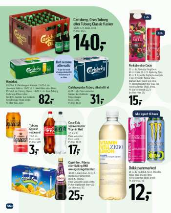 thumbnail - Capri-Sun, Ribena eller Salling ØKO økologisk ingefærshot