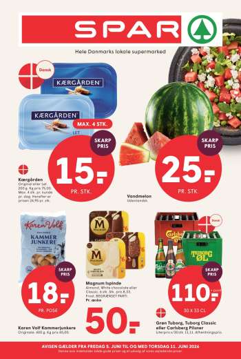 SPAR tilbudsavis  - 5.6.2026 - 11.6.2026.