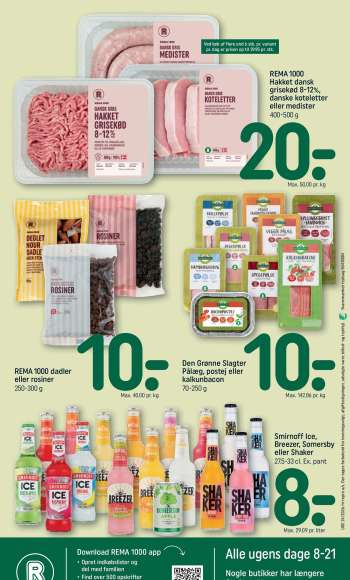 thumbnail - Smirnoff Ice, Breezer, Somersby eller Shaker