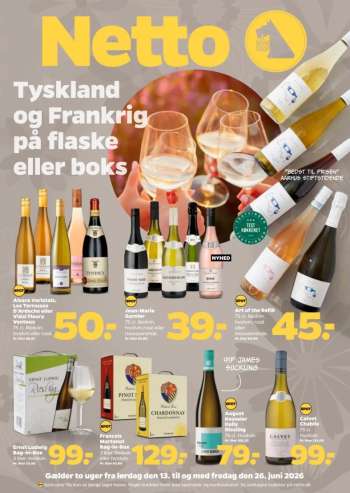 Netto tilbudsavis  - 13.6.2026 - 26.6.2026.