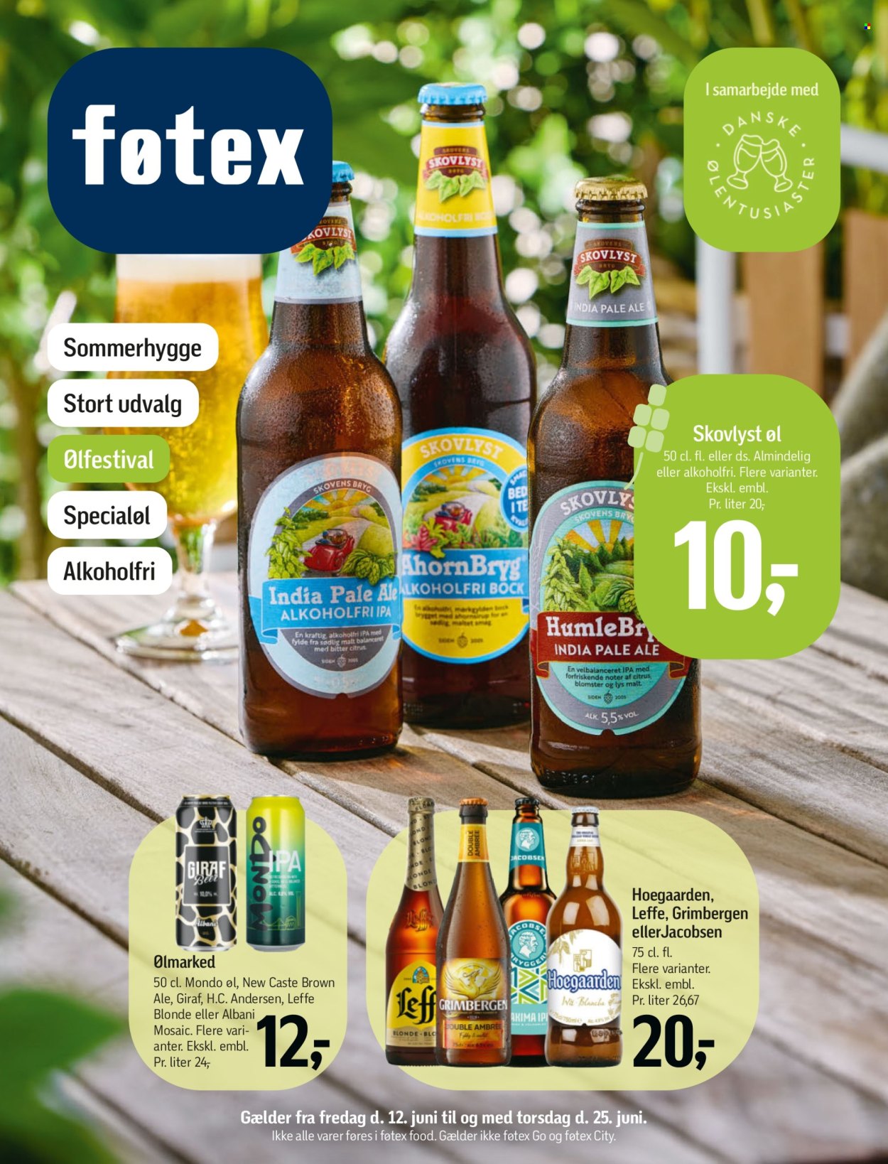 føtex tilbud - 12.6.2026 - 25.6.2026. Side 1