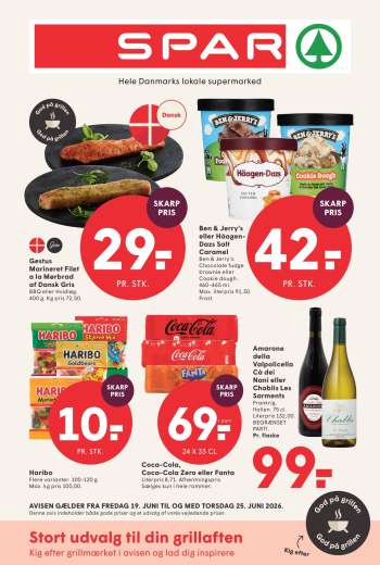 SPAR tilbudsavis  - 19.6.2026 - 25.6.2026.