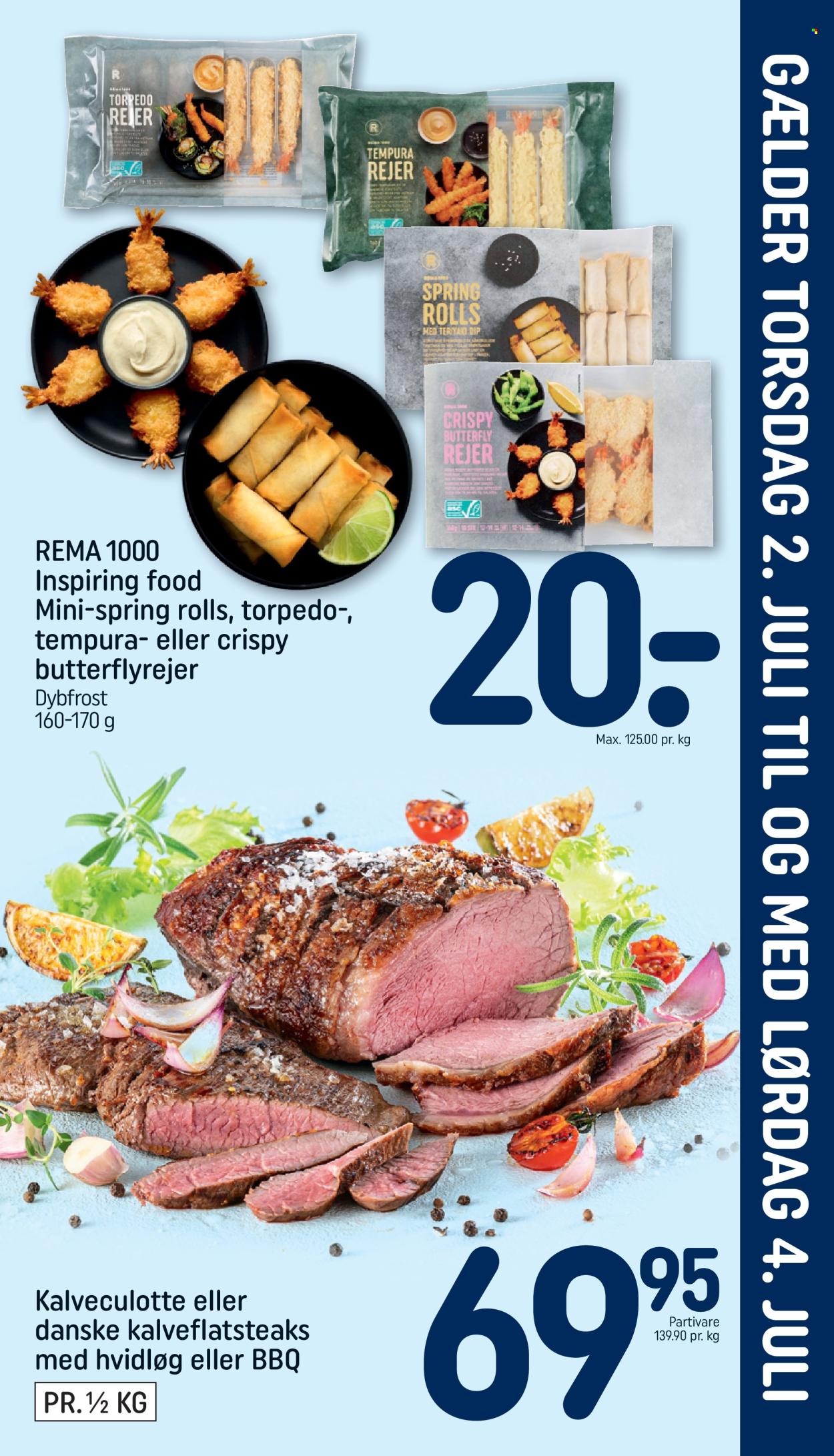 Rema 1000 tilbud - 2.7.2026 - 4.7.2026. Side 1