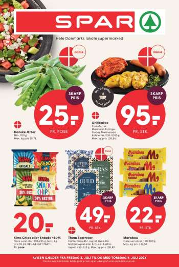 SPAR tilbudsavis  - 3.7.2026 - 9.7.2026.
