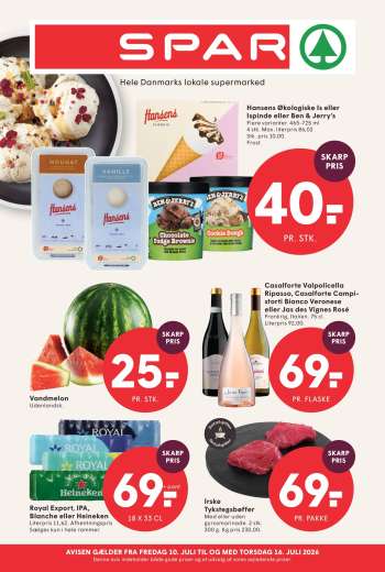SPAR tilbudsavis  - 10.7.2026 - 16.7.2026.
