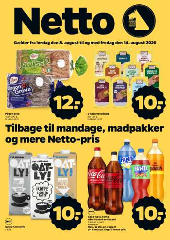 Netto tilbudsavis  - 8.8.2026 - 14.8.2026.