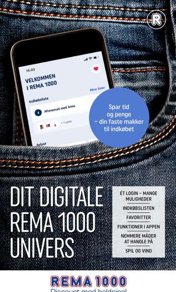 Rema 1000 tilbudsavis  - 9.8.2026 - 13.8.2026.