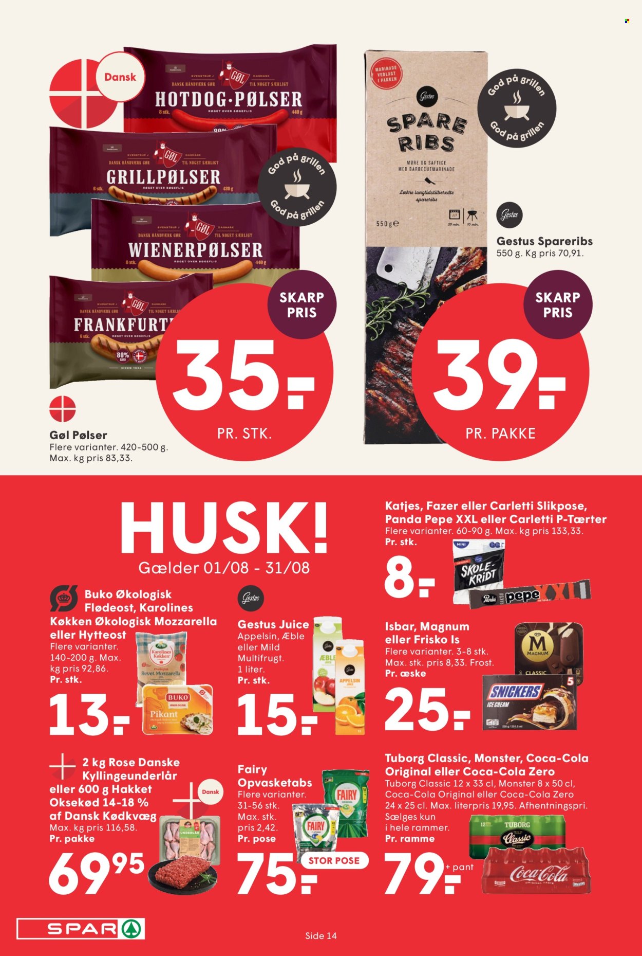 SPAR tilbud - 14.8.2026 - 20.8.2026. Side 15