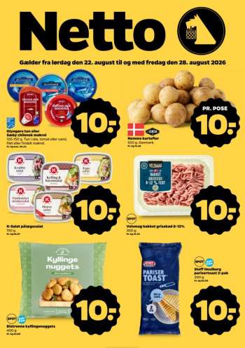 Netto tilbudsavis  - 22.8.2026 - 28.8.2026.