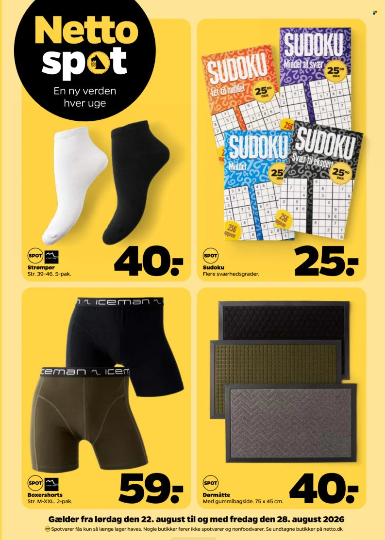 Netto tilbud - 22.8.2026 - 28.8.2026. Side 1