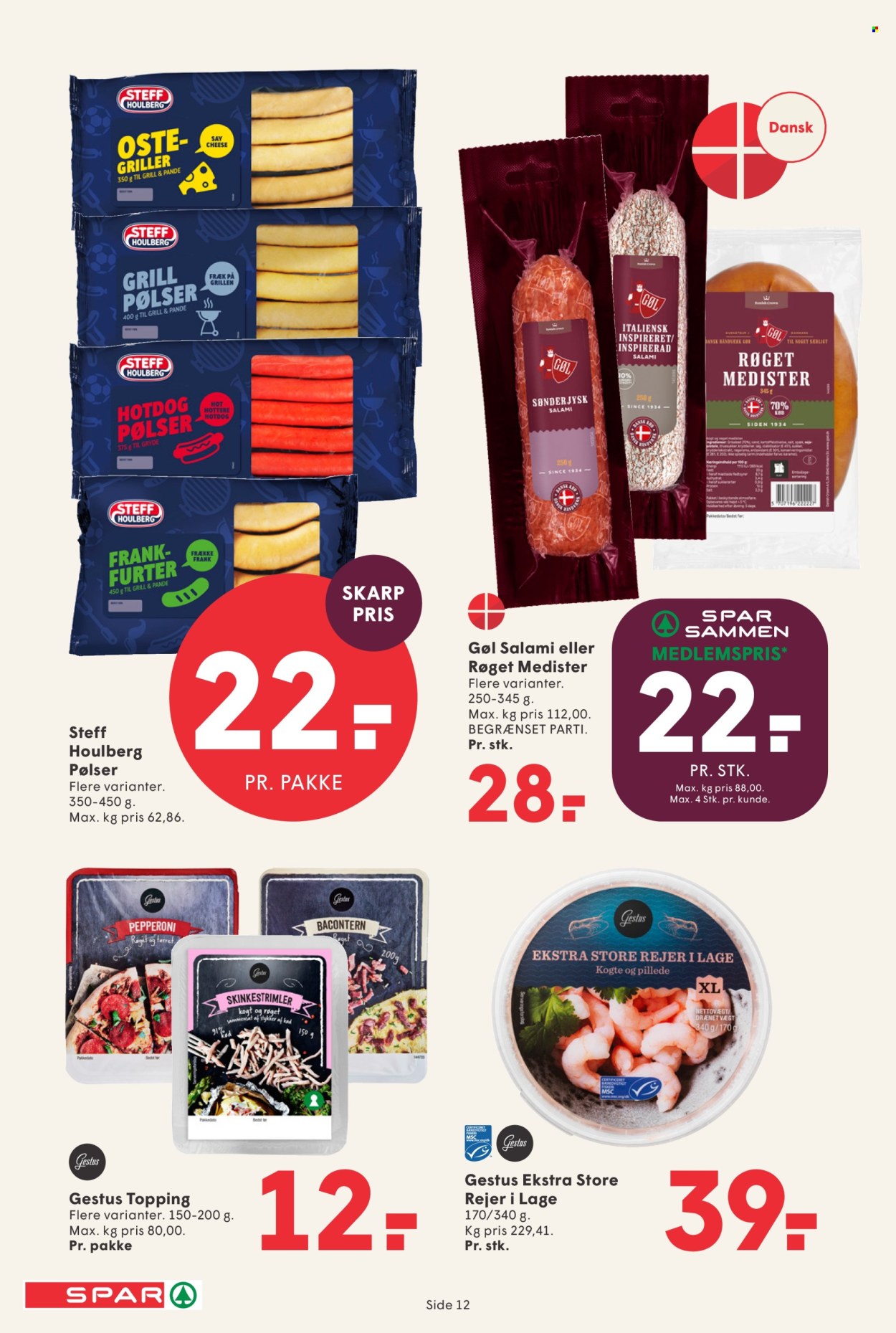 SPAR tilbud - 28.8.2026 - 3.9.2026. Side 13