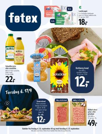 føtex tilbudsavis  - 11.9.2026 - 17.9.2026.