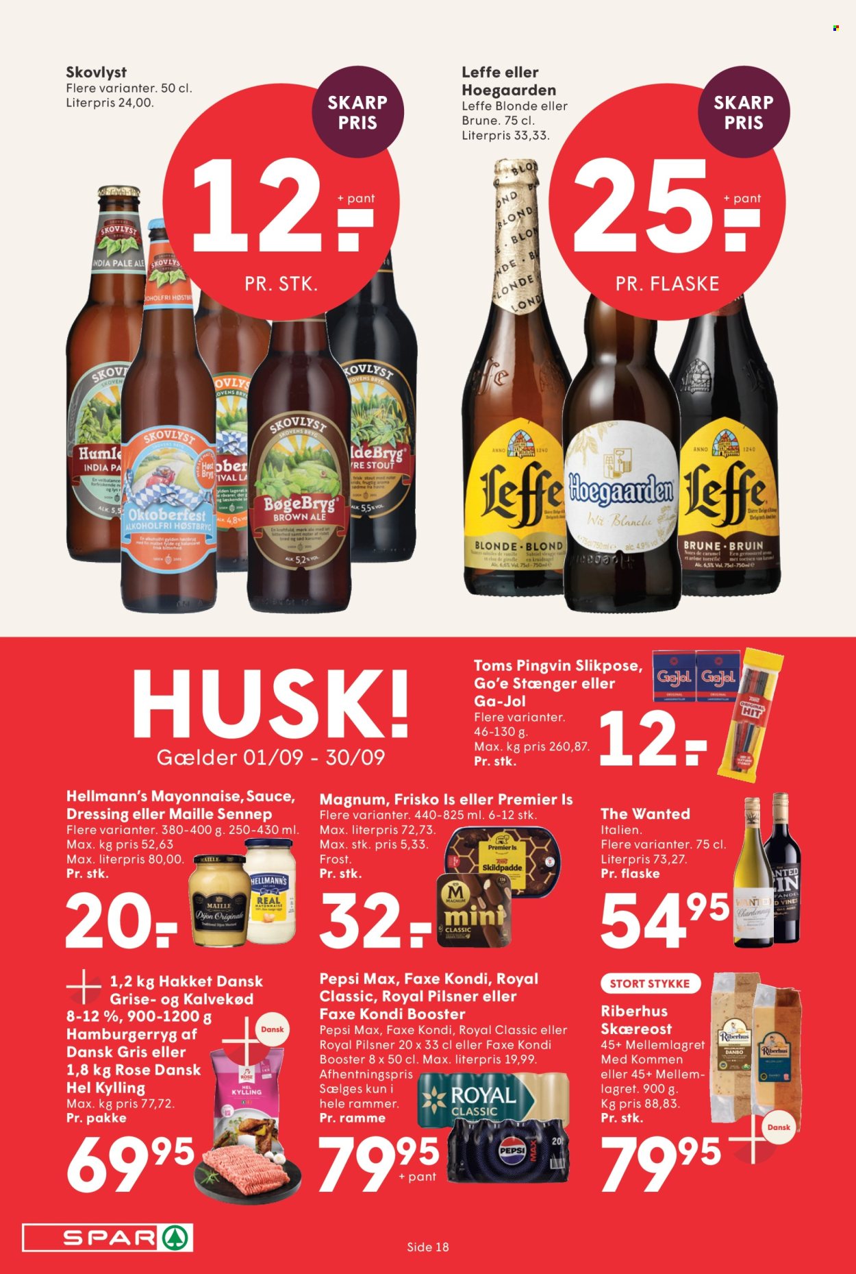 SPAR tilbud - 18.9.2026 - 24.9.2026. Side 19