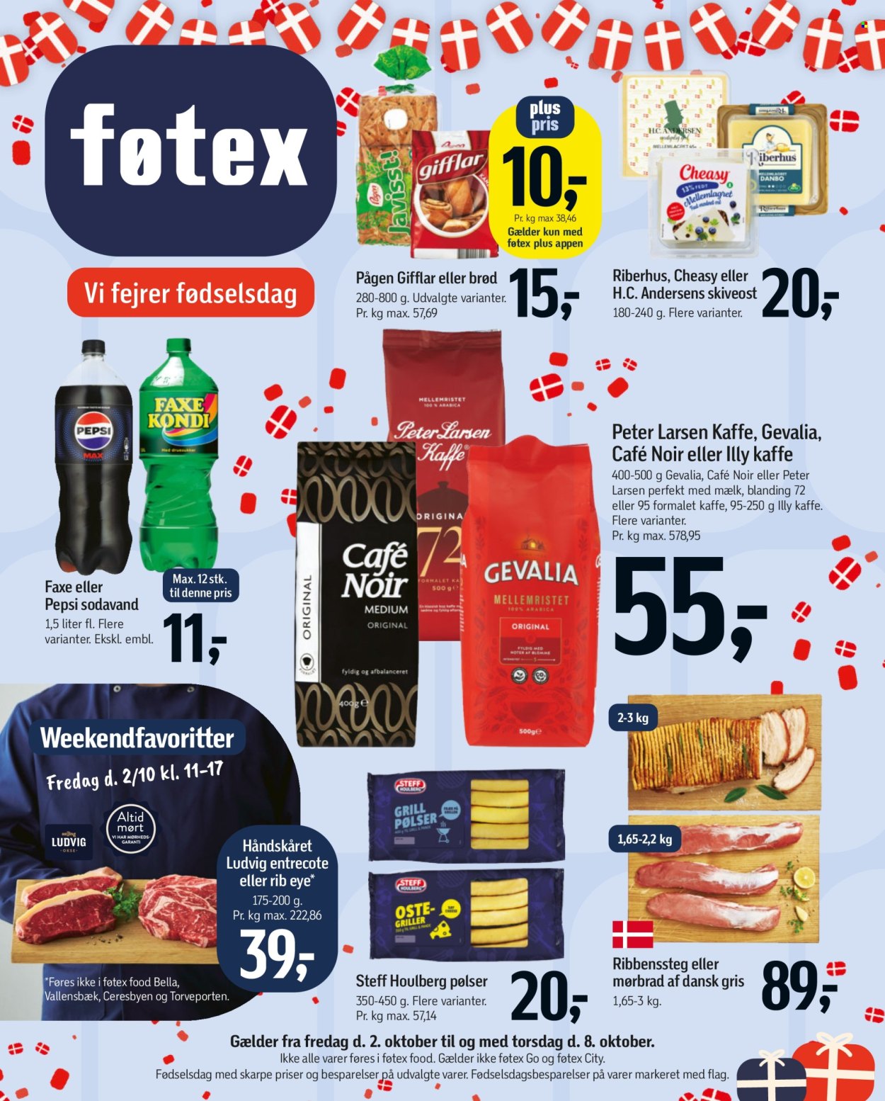 føtex tilbud - 2.10.2026 - 8.10.2026. Side 1