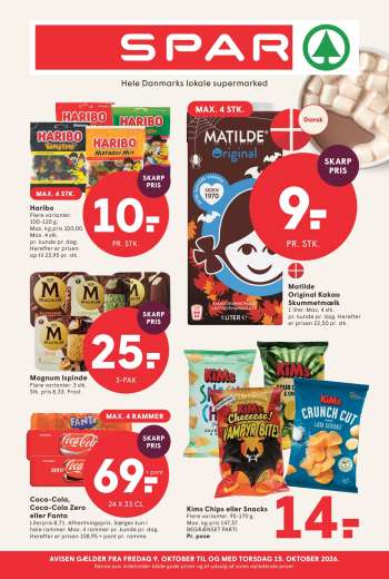 SPAR tilbudsavis  - 9.10.2026 - 15.10.2026.
