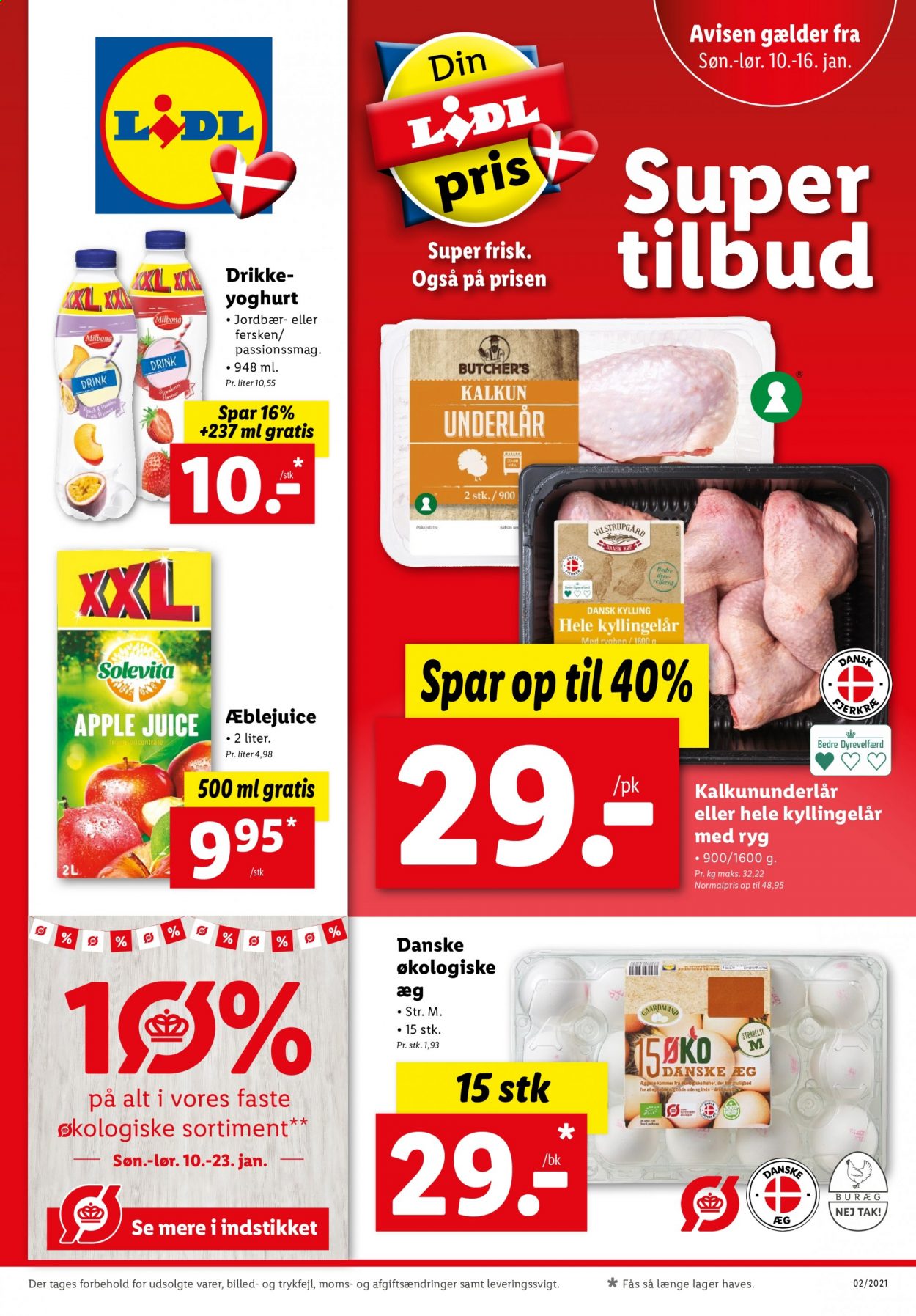Lidl tilbud - 10.1.2021 - 16.1.2021. Side 1