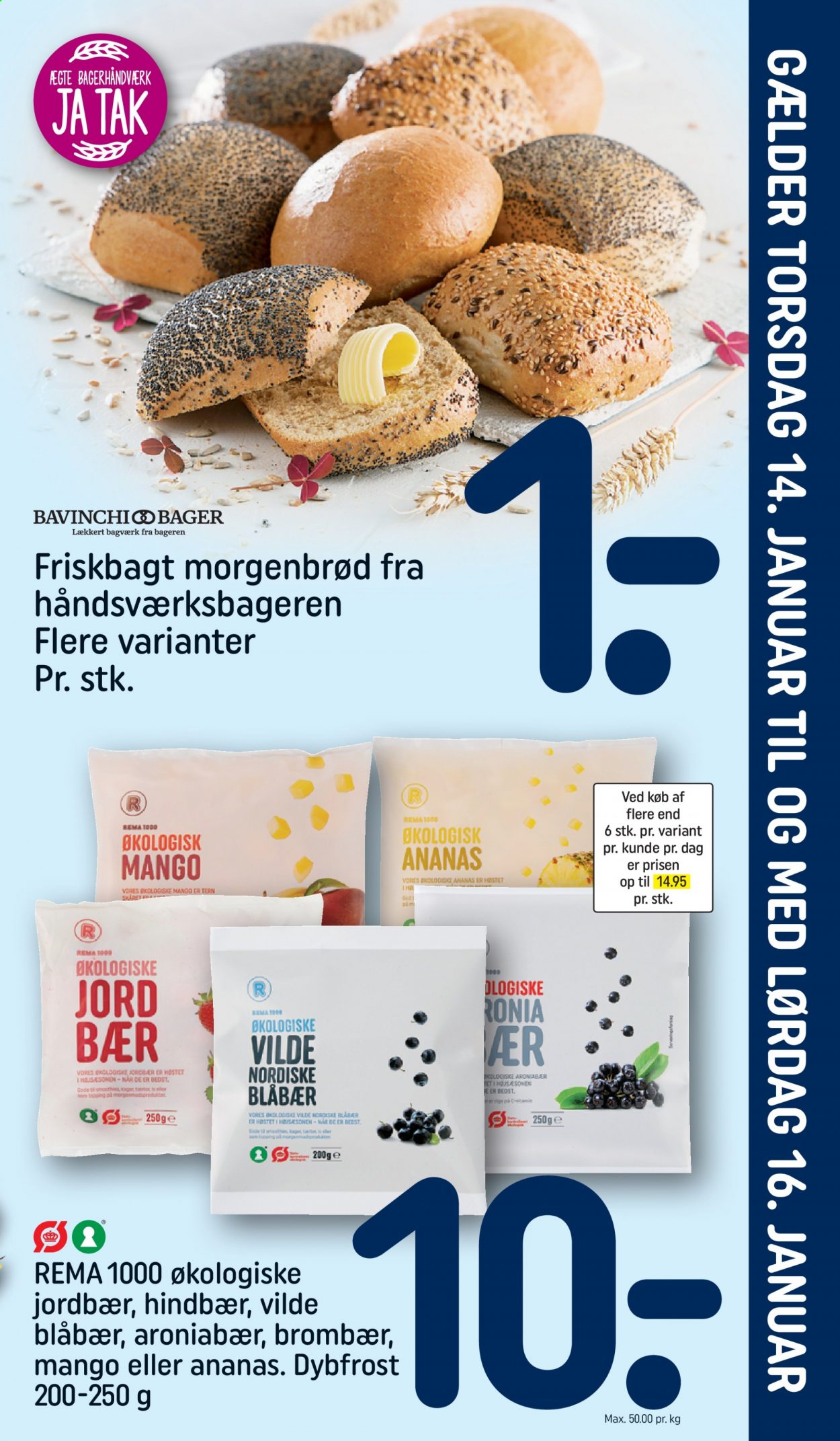Rema 1000 tilbud - 14.1.2021 - 16.1.2021. Side 1