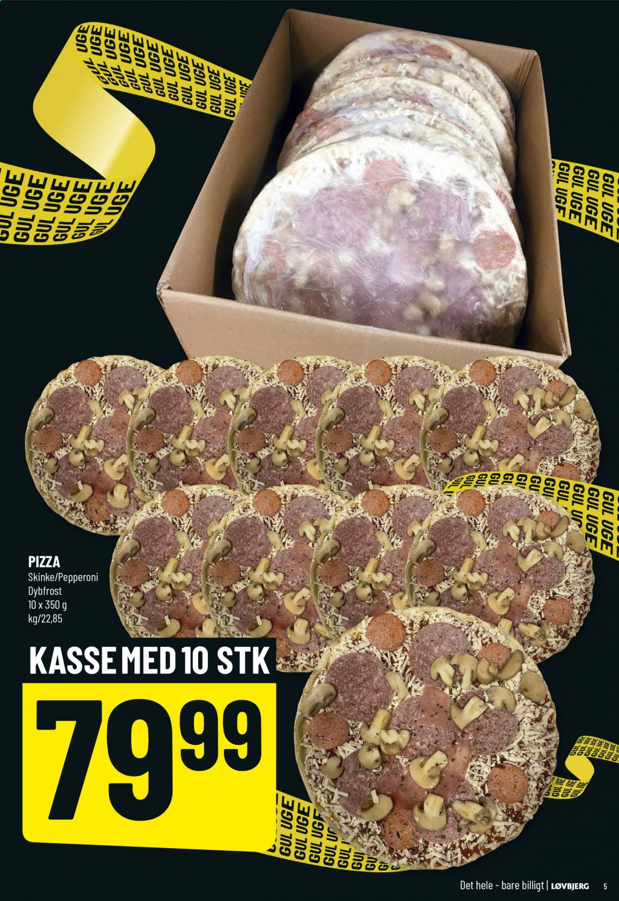 thumbnail - Løvbjerg tilbud  - 15.1.2021 - 21.1.2021 - tilbudsprodukter - pizza. Side 5.