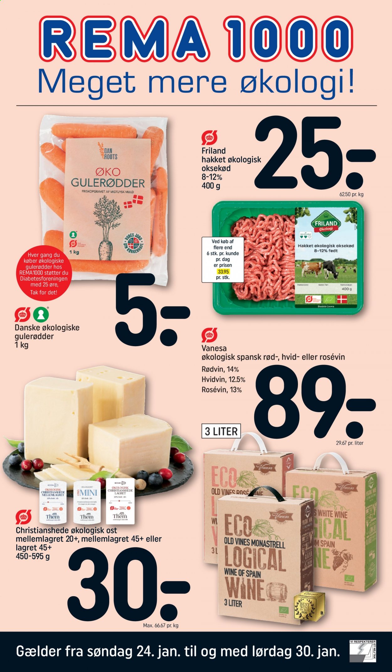 Rema 1000 tilbud - 24.1.2021 - 30.1.2021. Side 1
