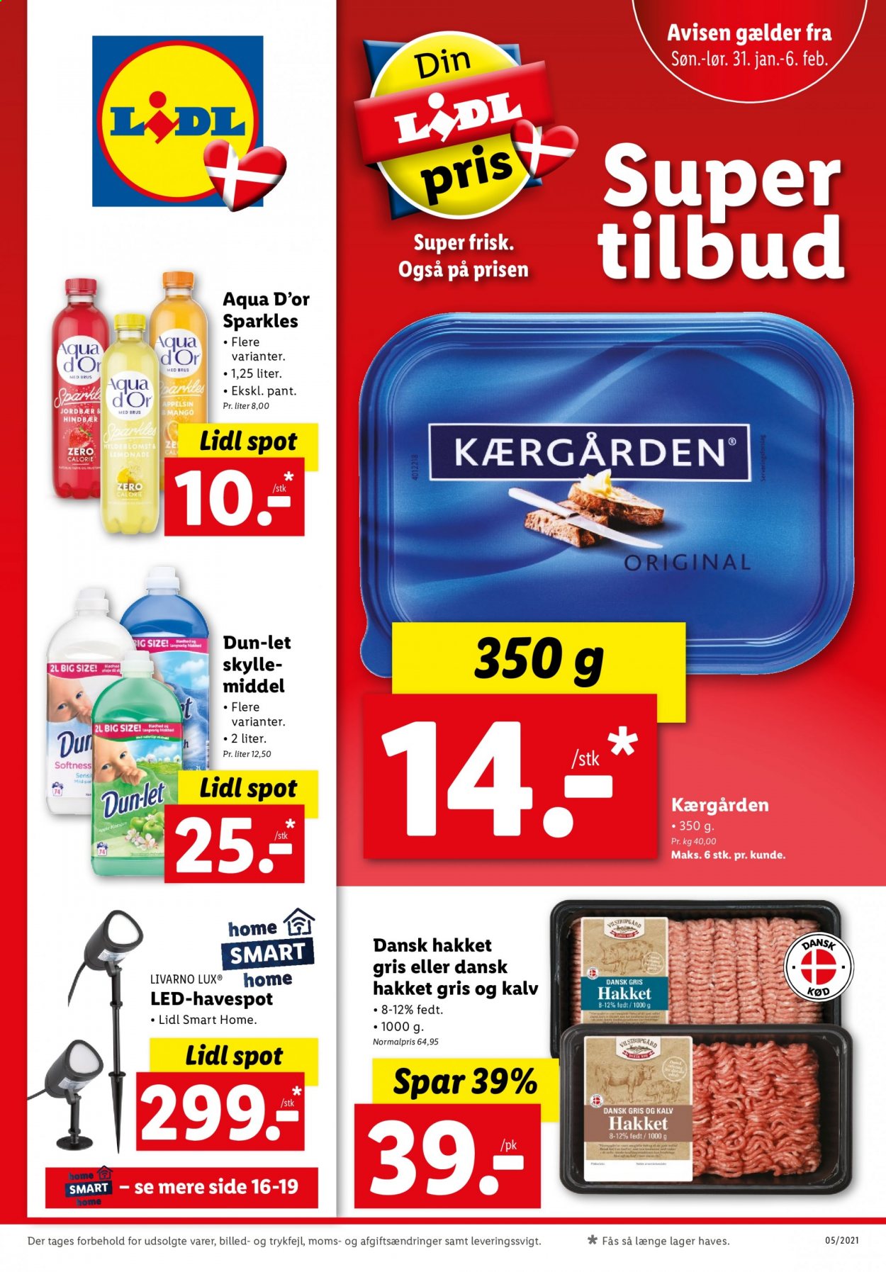 Lidl tilbud - 31.1.2021 - 6.2.2021. Side 1