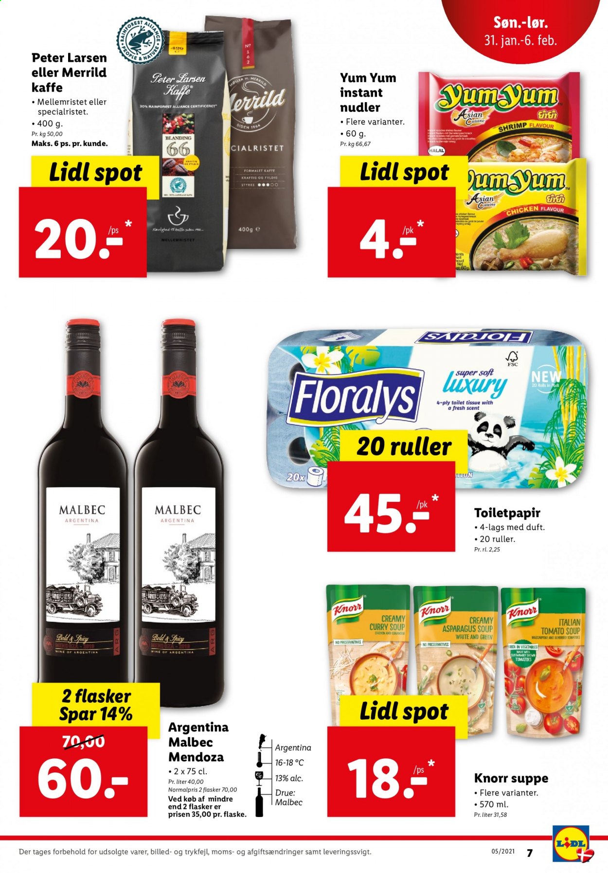 Lidl tilbud - 31.1.2021 - 6.2.2021. Side 7