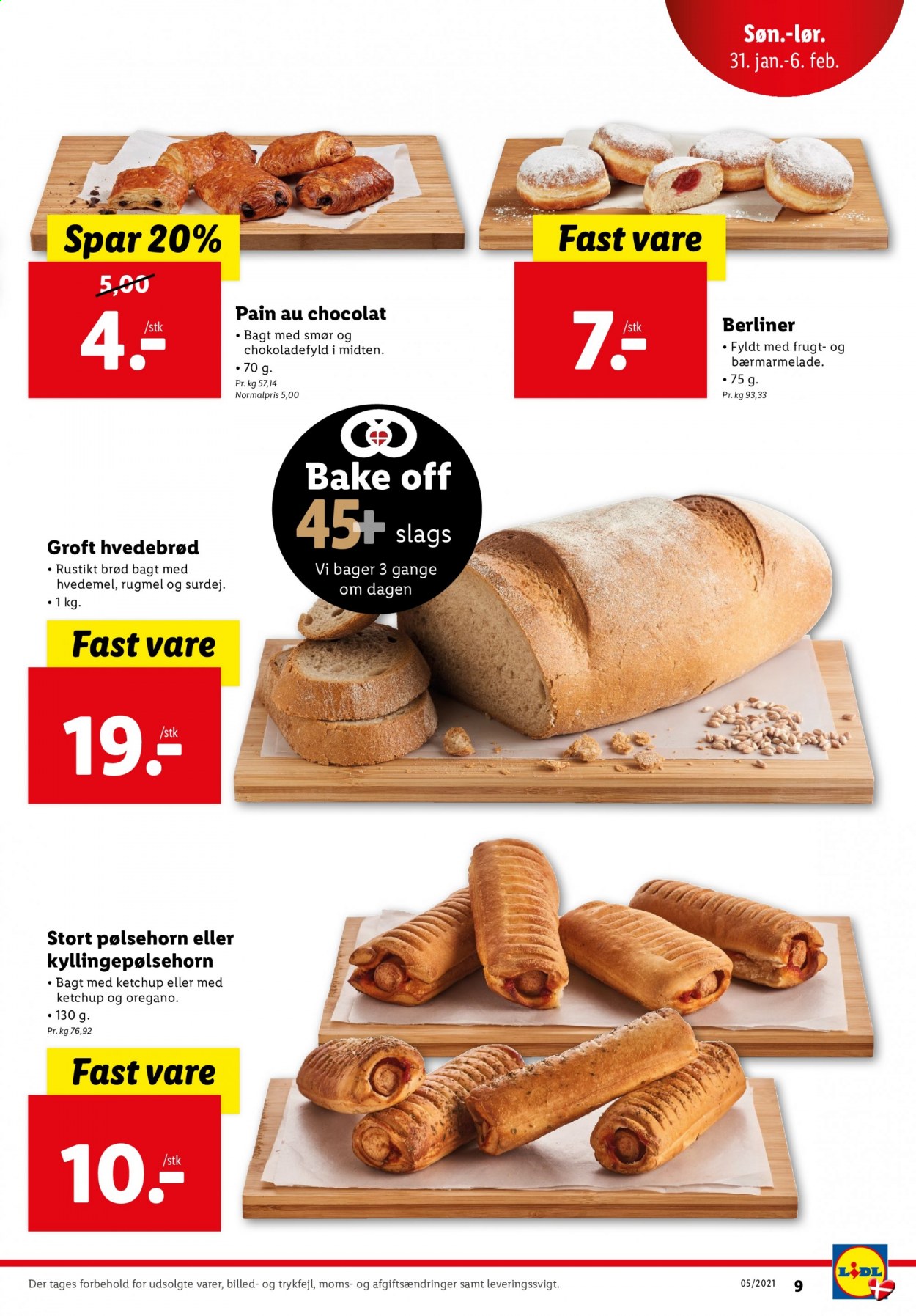 Lidl tilbud - 31.1.2021 - 6.2.2021. Side 9