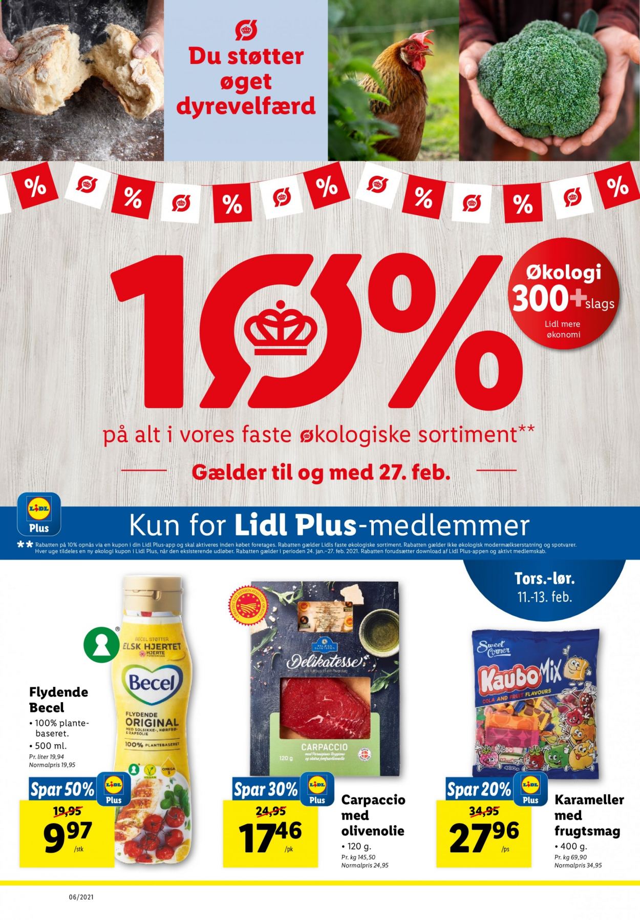 Lidl tilbud - 7.2.2021 - 13.2.2021. Side 1